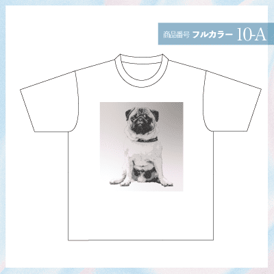可愛いパグデザイン10-A