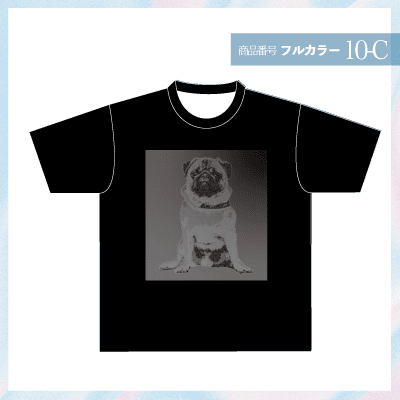 可愛いパグデザイン10-C