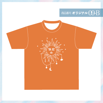 おしゃれで可愛い太陽デザイン09-B