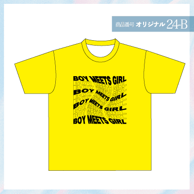 正方形にしたウェーブ文字デザイン24-B