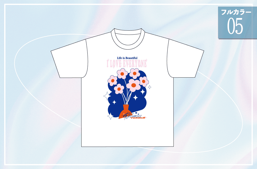 6輪の花デザイン05