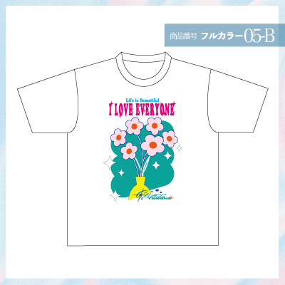 6輪の花デザイン05-B